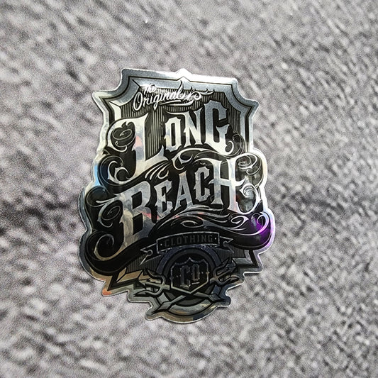 Oil Logo Chrome Sticker