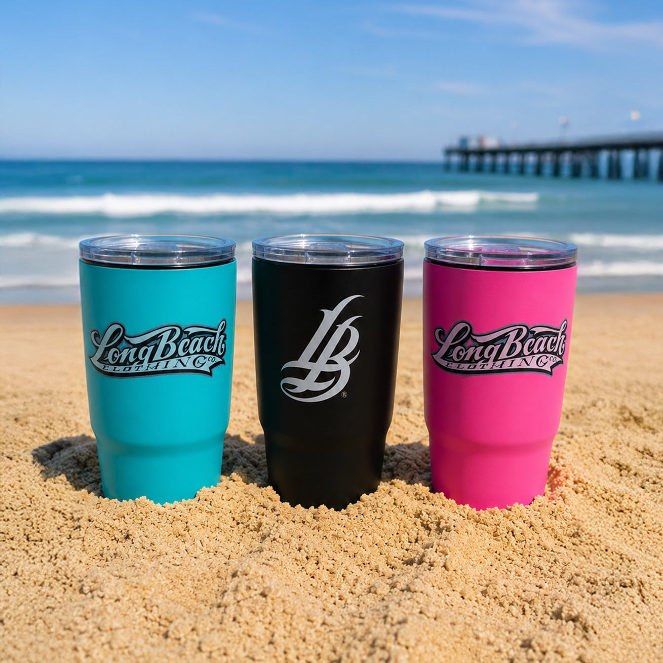 Pink Stainless Steel Tumbler