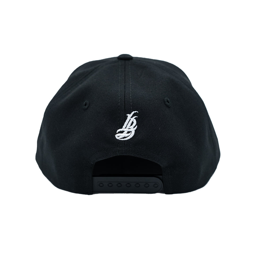Americana Long Beach Black Snapback