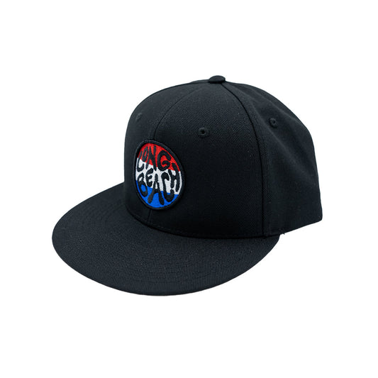 Americana Long Beach Black Snapback