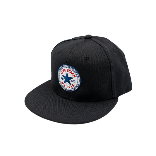 All Star Black Snapback