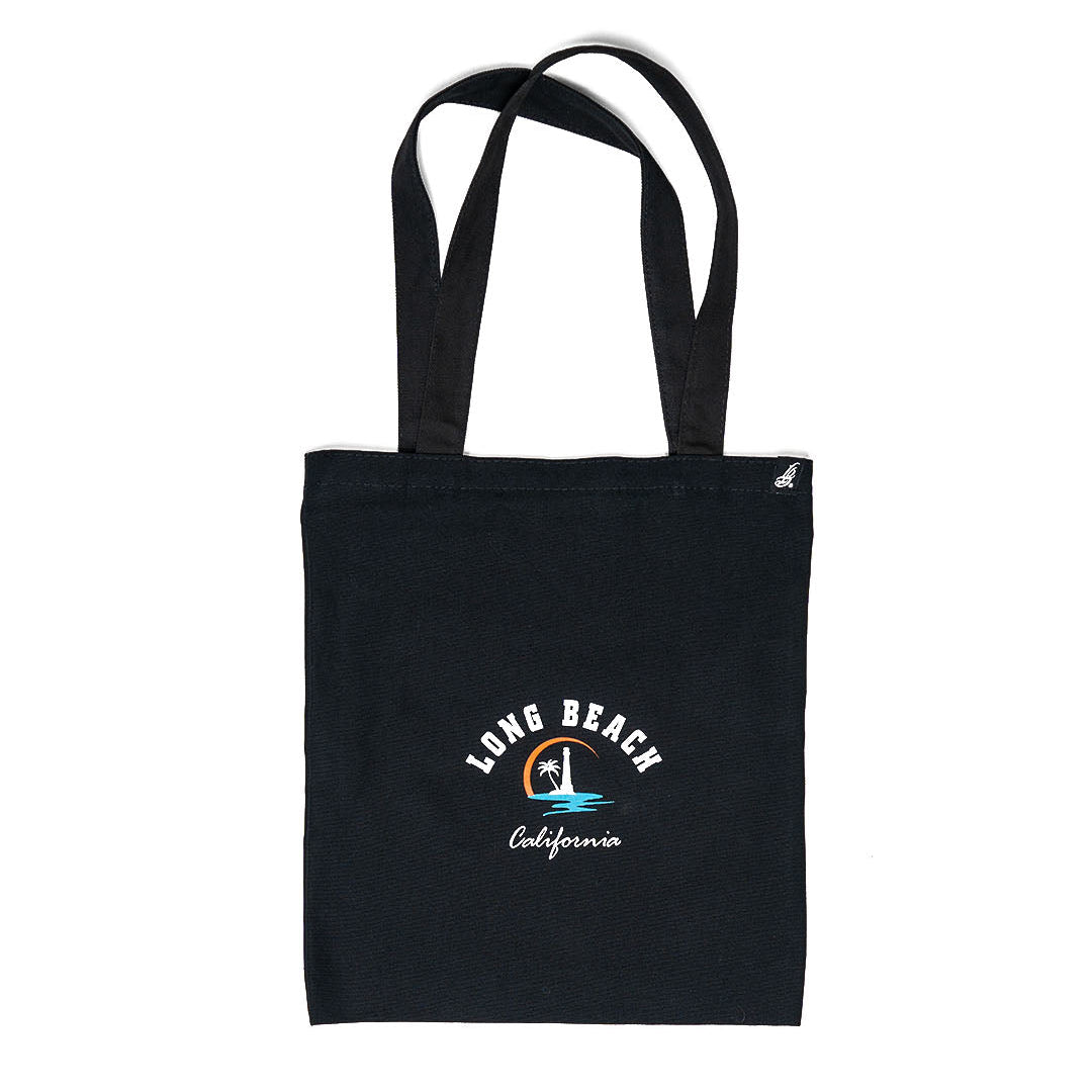Long Beach Lighthouse Canvas Tote Bag