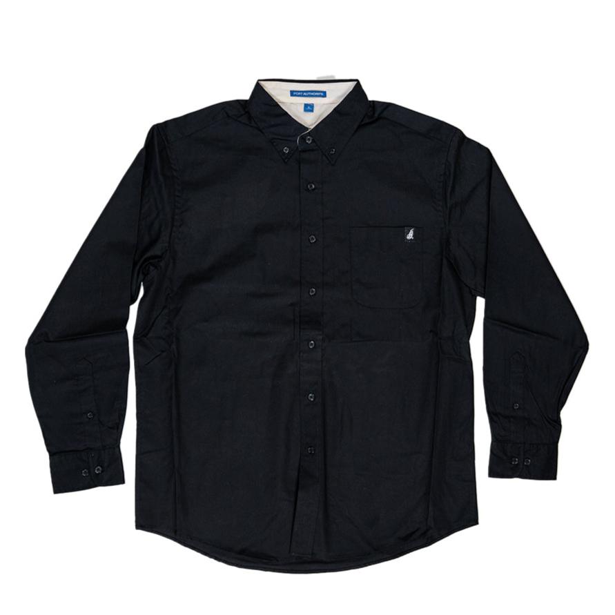 Men's Black Dress Shirt – Long Beach Clothing