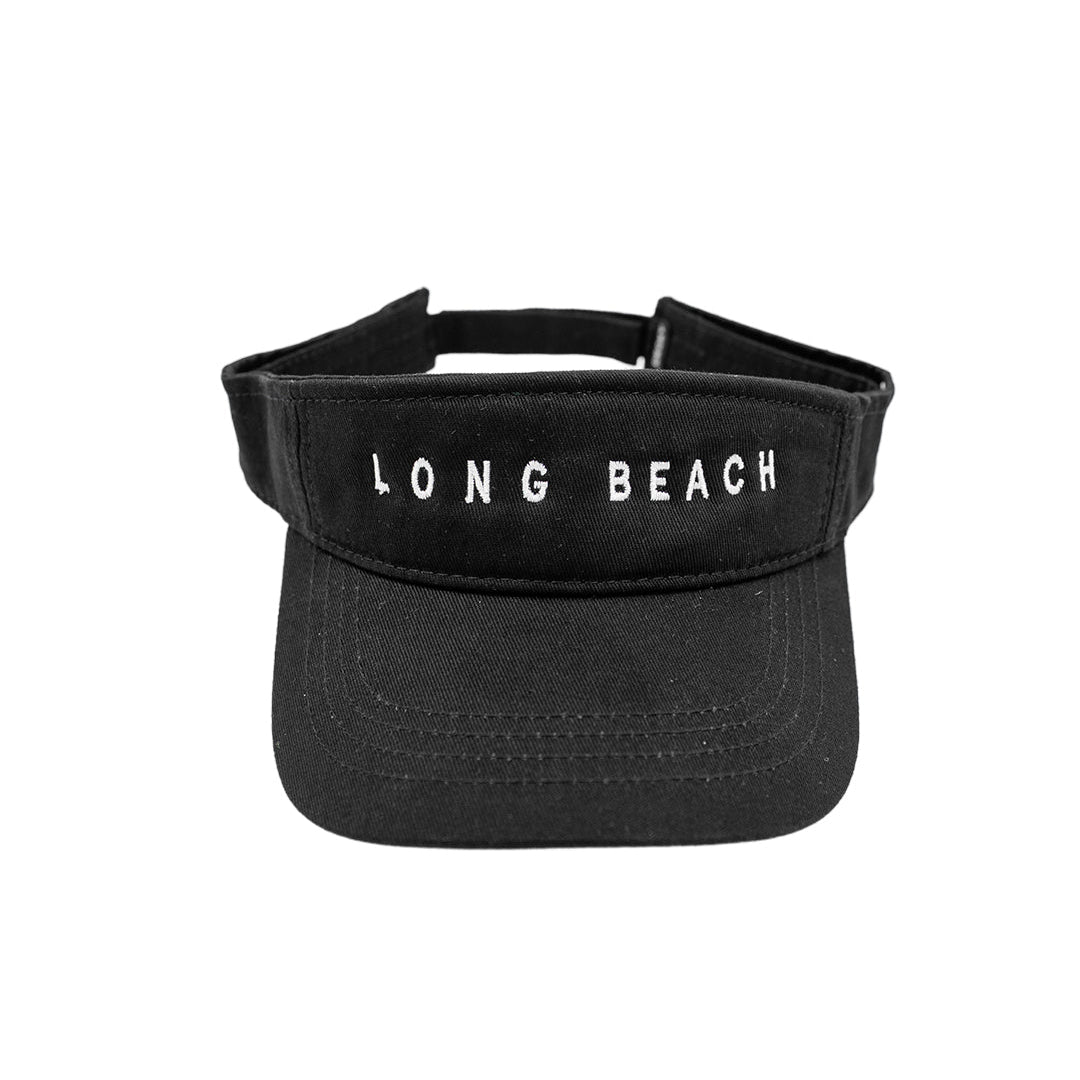Long Beach Black Visor