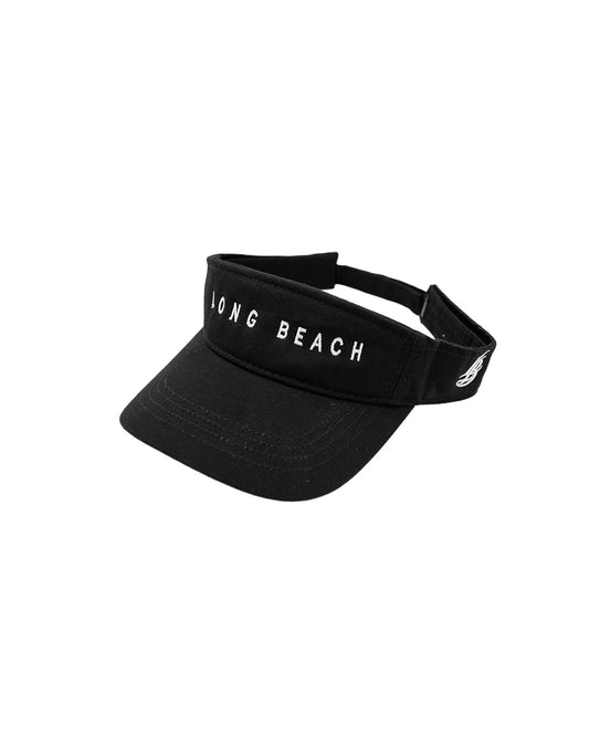 Long Beach Black Visor