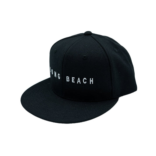 Long Beach Black Snapback