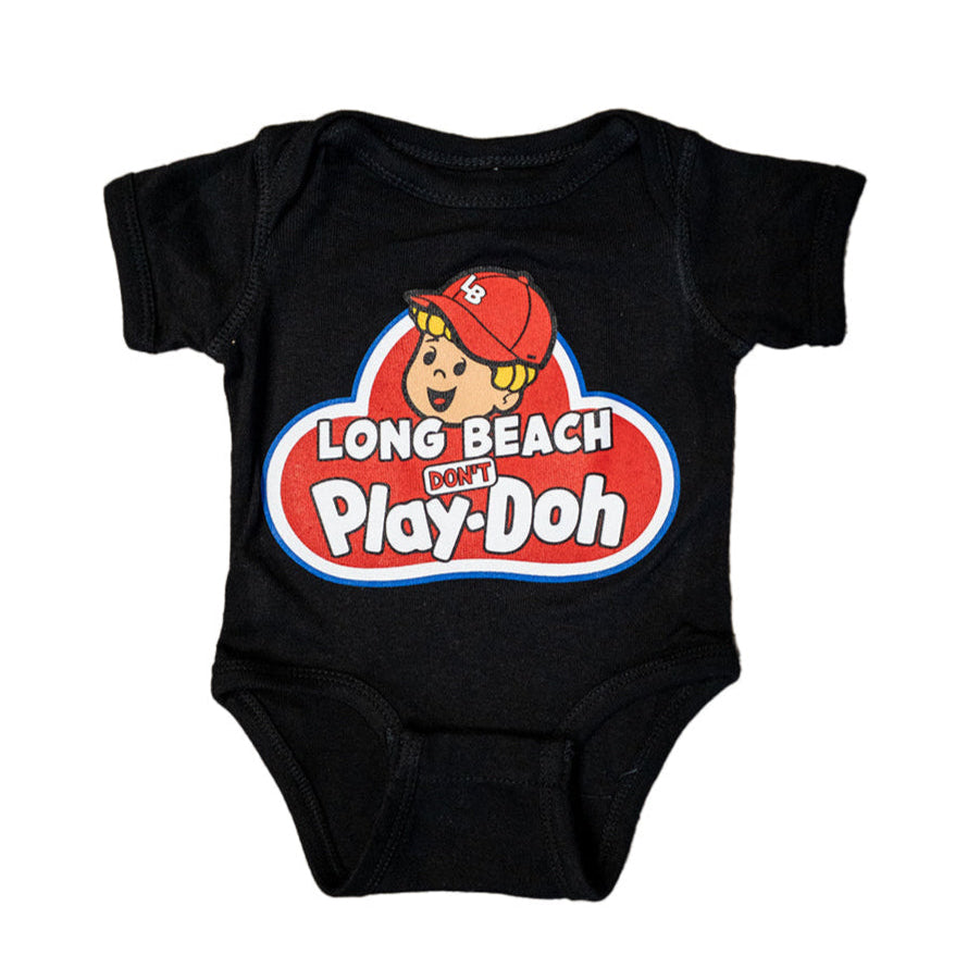 LB Don't Play Black Baby Onesie