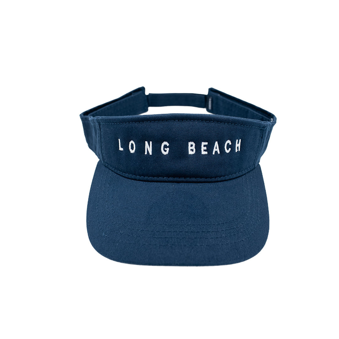 Long Beach Blue Visor