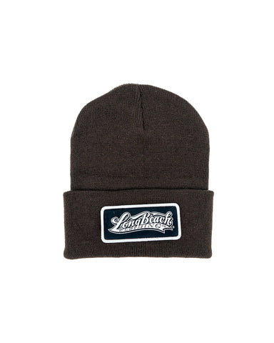 OG Patch Brown Long Beanie