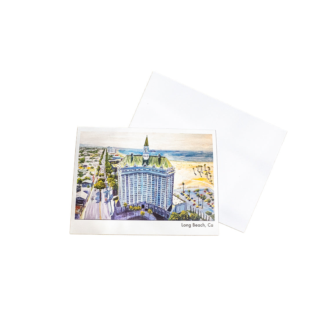 Villa Riviera Greeting Card