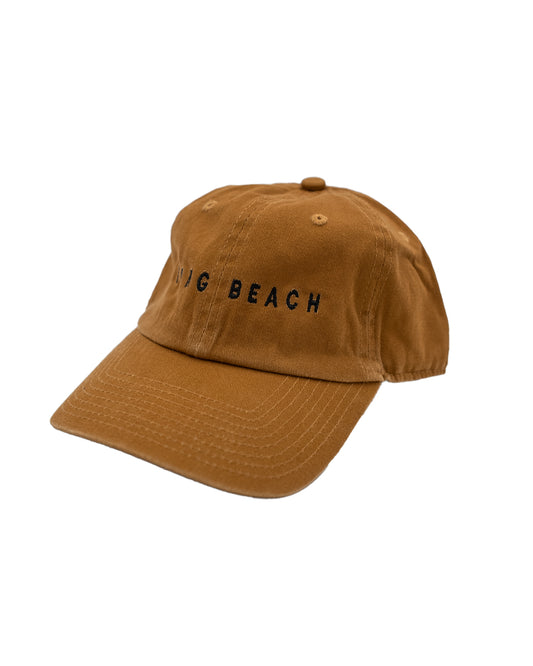 Long Beach Caramel Unstructured Dad Hat