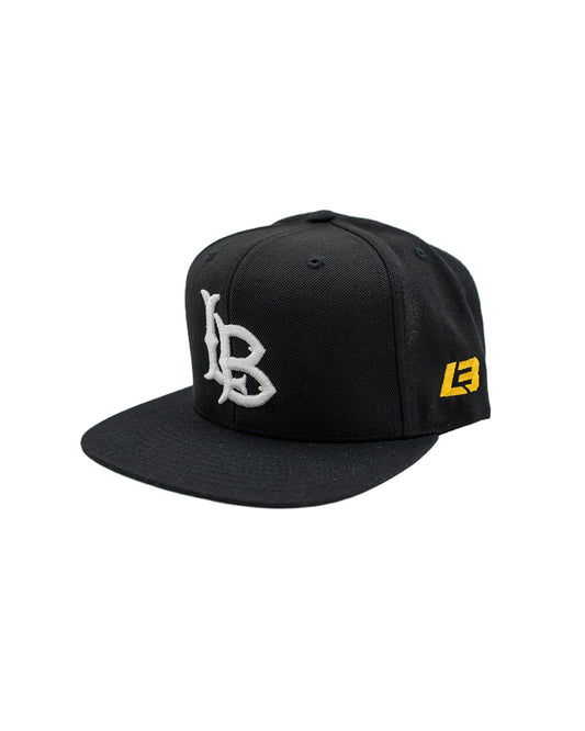 Classic LB Black Snapback- LBC Brand