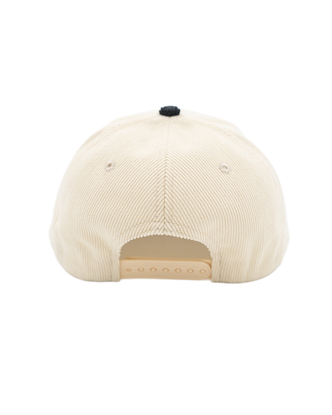 Corduroy LB Cream Black Snapback- LBC Brand