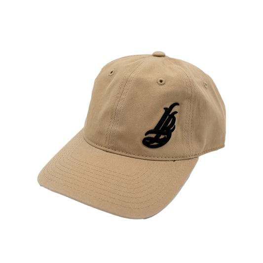 Cursive LB Sandstone Unstructured Dad Hat
