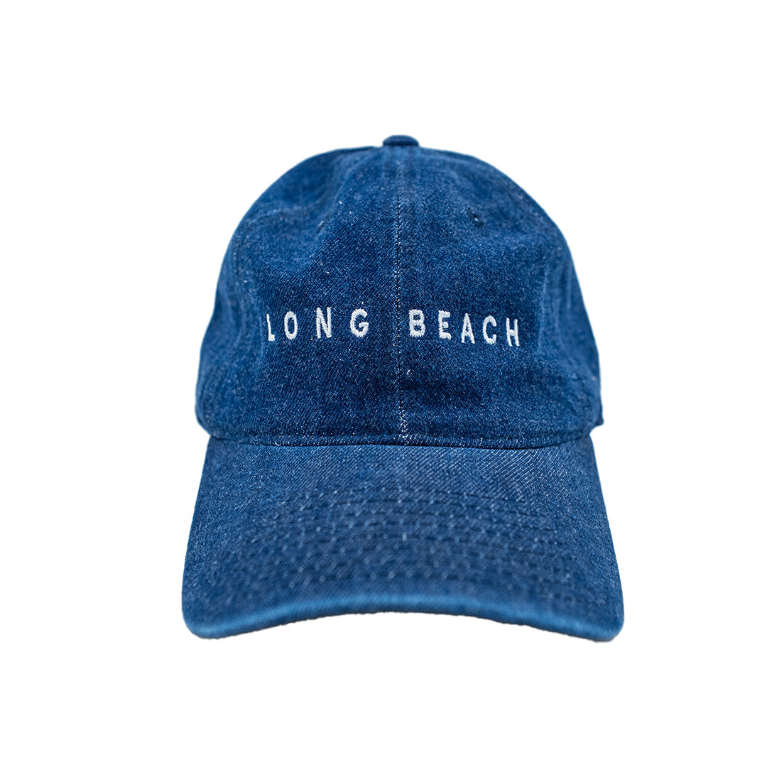 Long Beach Denim Unstructured Dad Hat