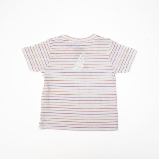OG Logo Toddler Lilac Striped T-Shirt