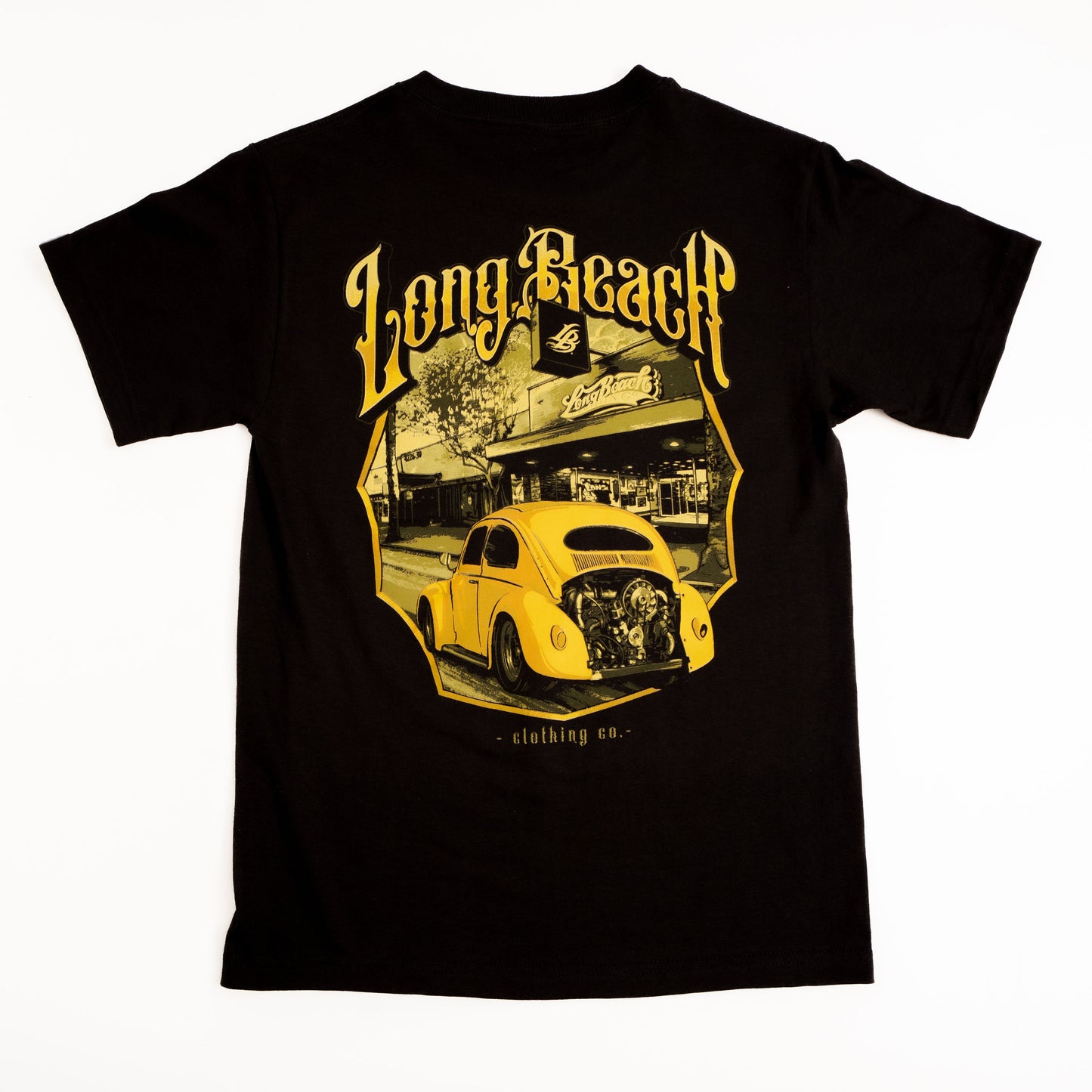 LBC Race Bug Men's Black T-Shirt