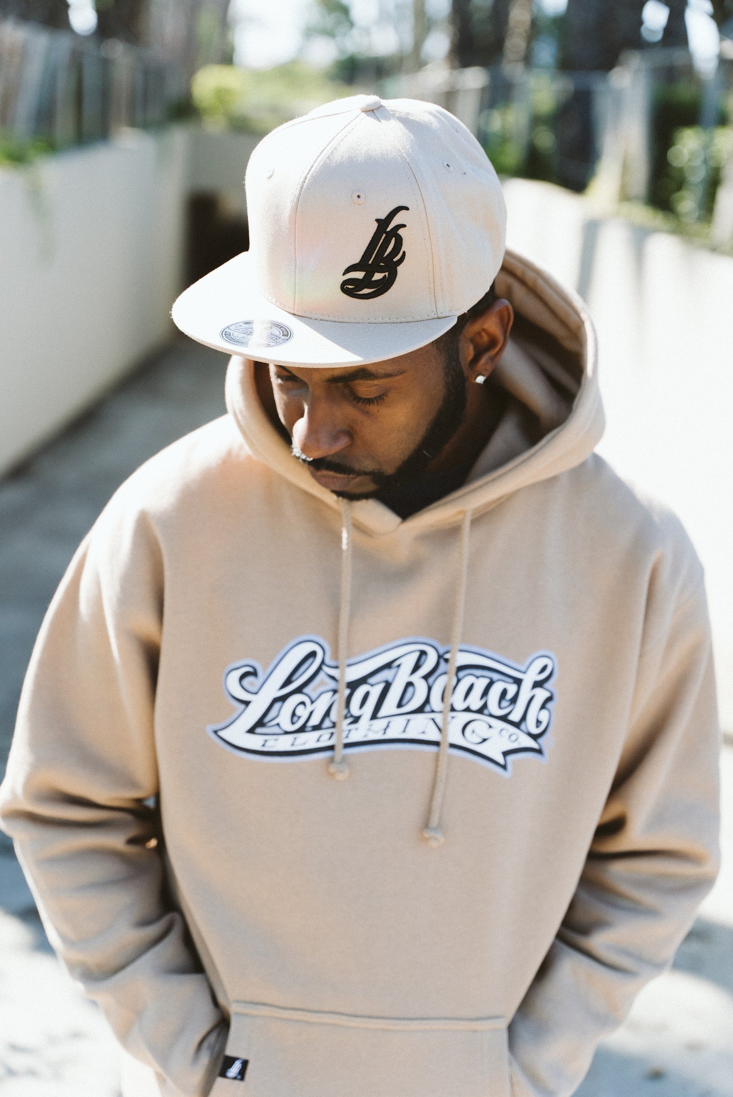 Cursive LB Sandstone Snapback