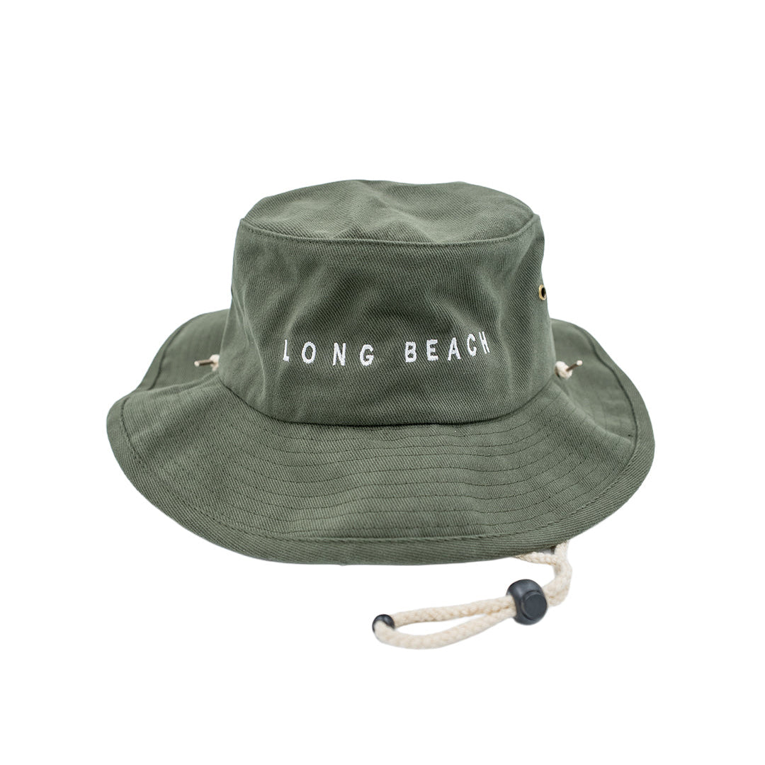 Long Beach Olive Green Fishing Hat