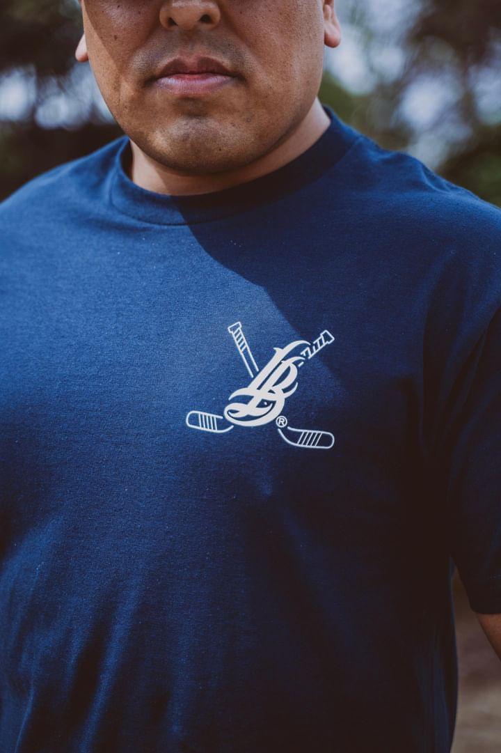 LB Dog Men's Navy T-Shirt