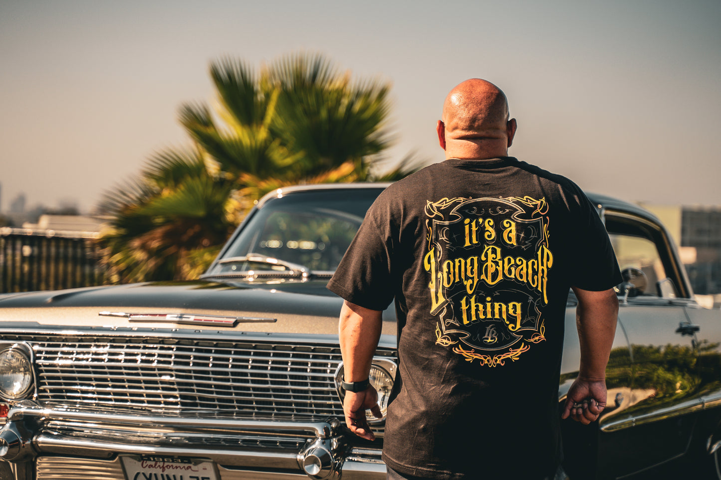 It's a Long Beach Thing Men's Black T-Shirt