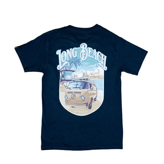 LB 1969 Bus Men's Navy T-Shirt