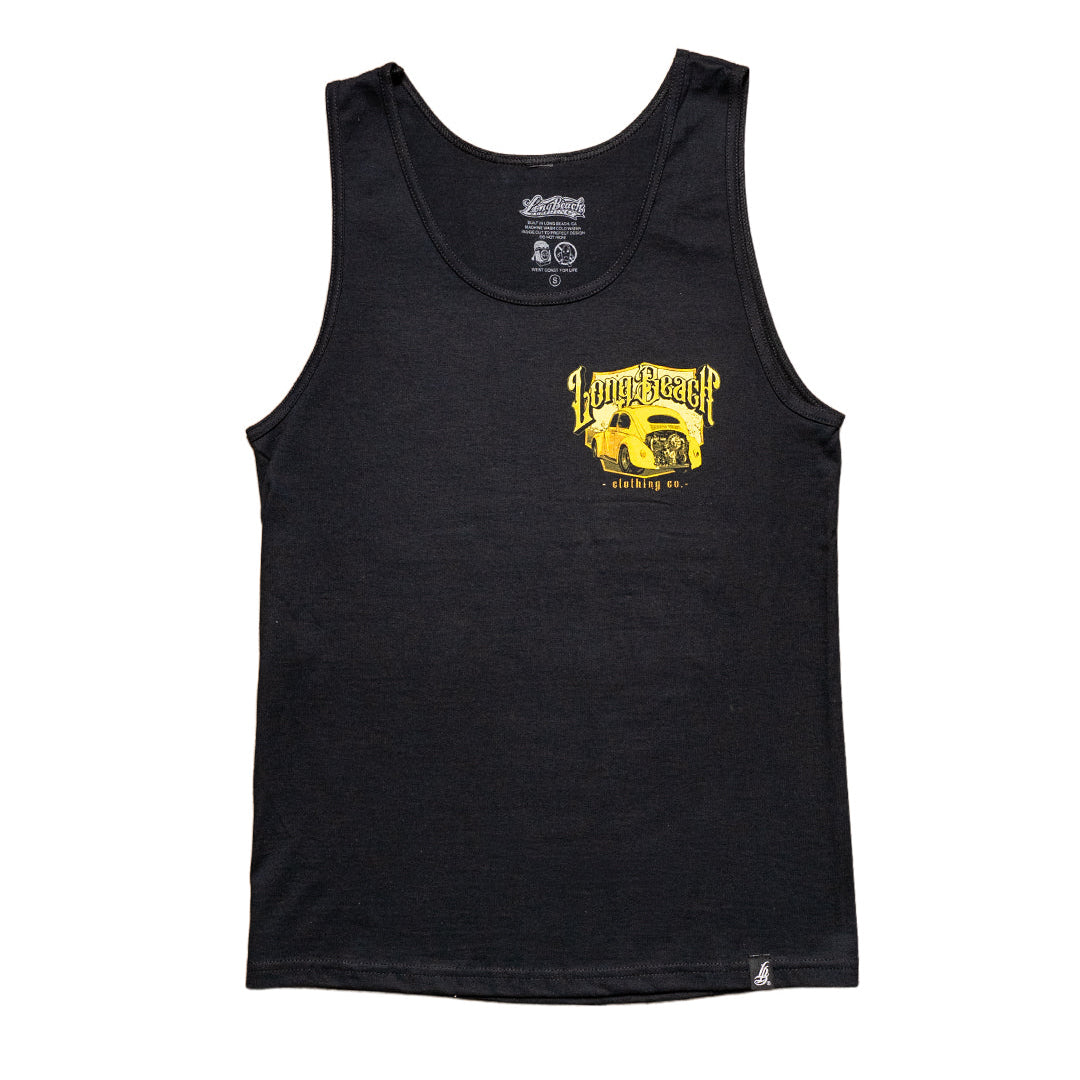 LBC Race Bug Men's Black Tank Top