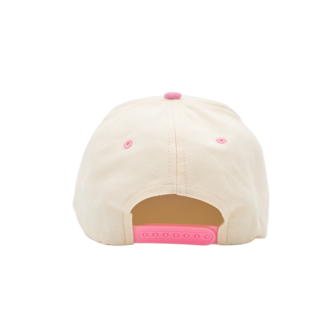 LB Cream Pink Snapback- LBC Brand