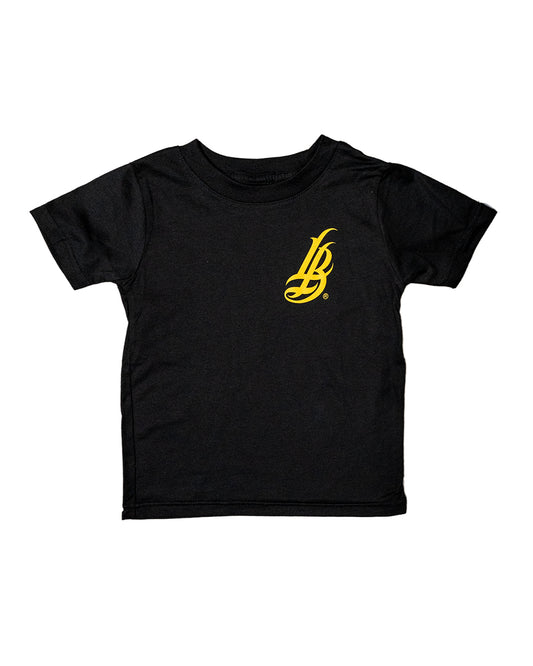 LB Landmarks Toddler Black T-Shirt