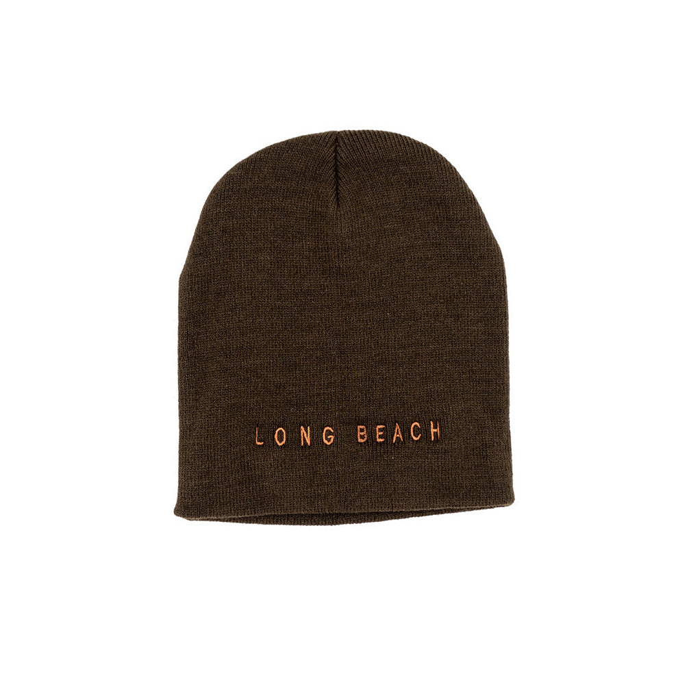 Long Beach All Brown Beanie