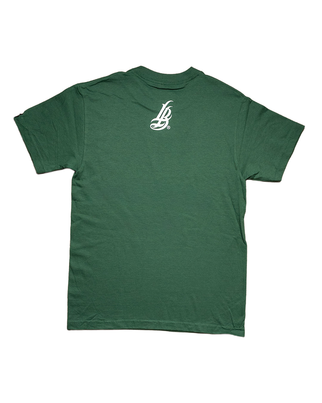 Long Beach Clothing Co. Logo Men's Forest Green T-Shirt