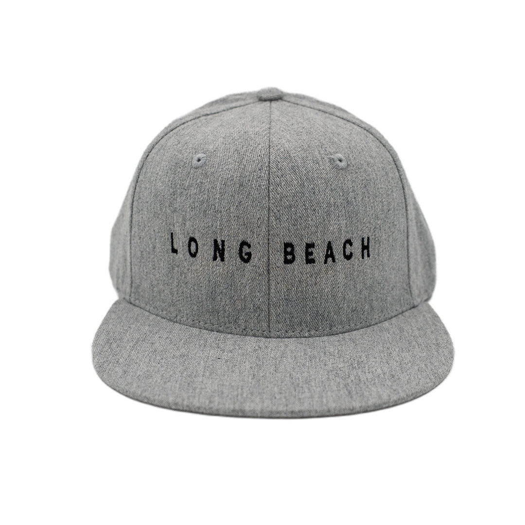 Long Beach Heather Grey Snapback
