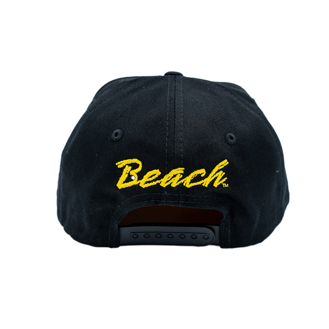 Long Beach State Black & Yellow Snapback- CSULB