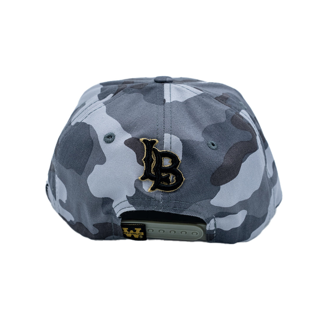 Long Beach State Camo Snapback- CSULB