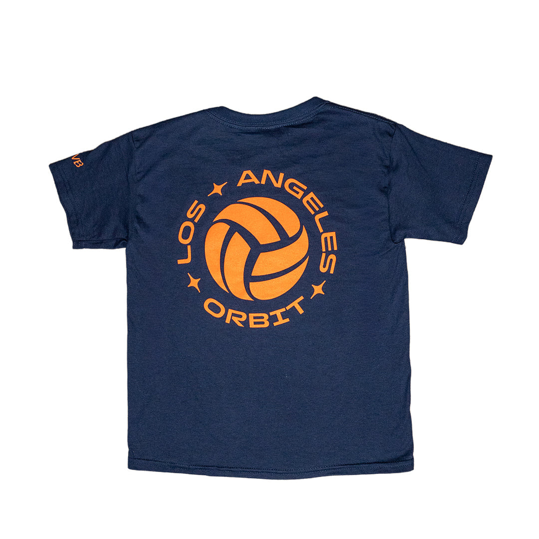 Los Angeles Orbit YOUTH Navy T-Shirt