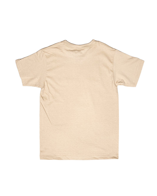 Embroidered Men's Sand T-Shirt