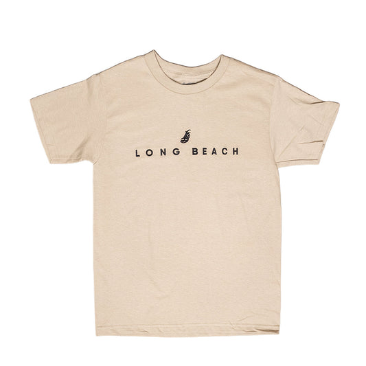 Embroidered Men's Sand T-Shirt