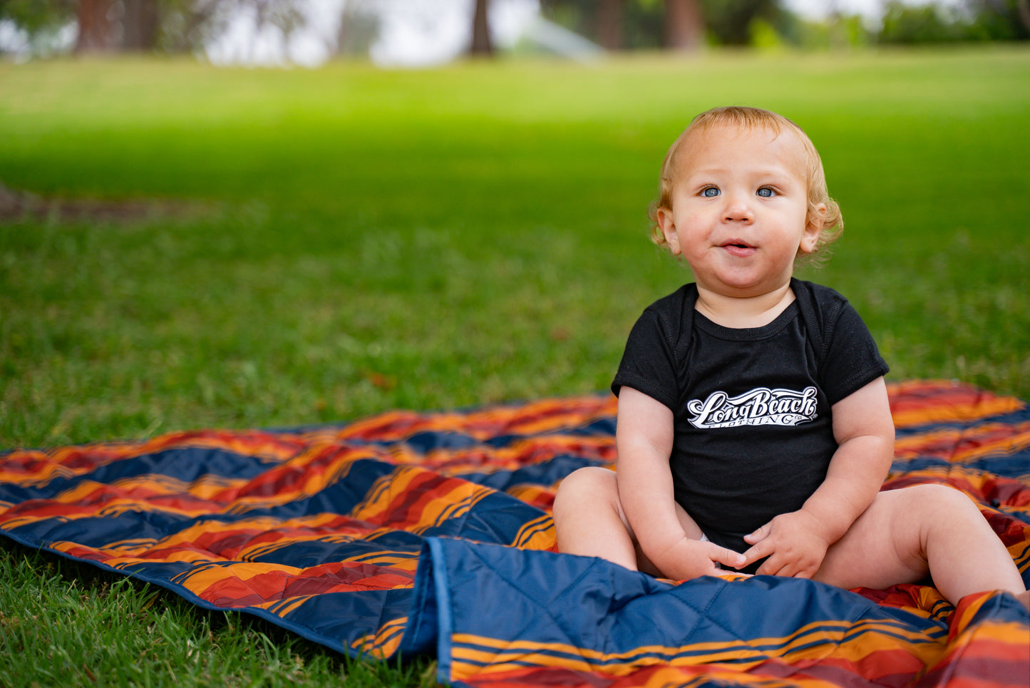 OG Logo Black Baby Onesie