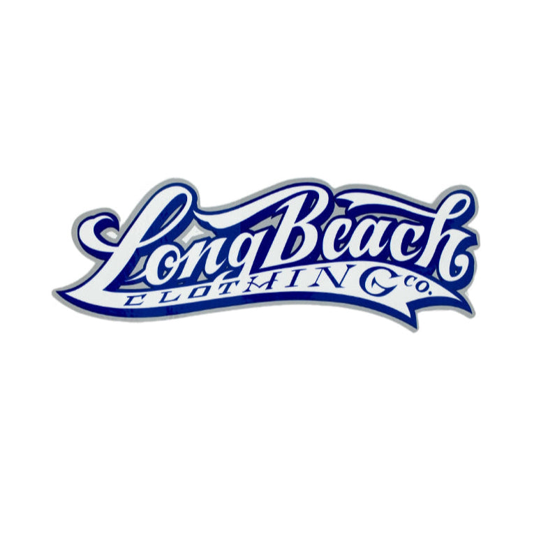 OG Logo Blue Glossy Sticker