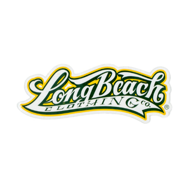 OG Logo Green/Yellow Glossy Sticker