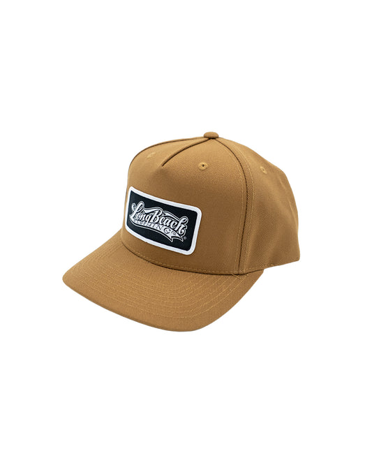 OG Logo Patch Saddle Snapback (Curved Bill)