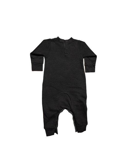OG Logo Black Baby Fleece Jumpsuit