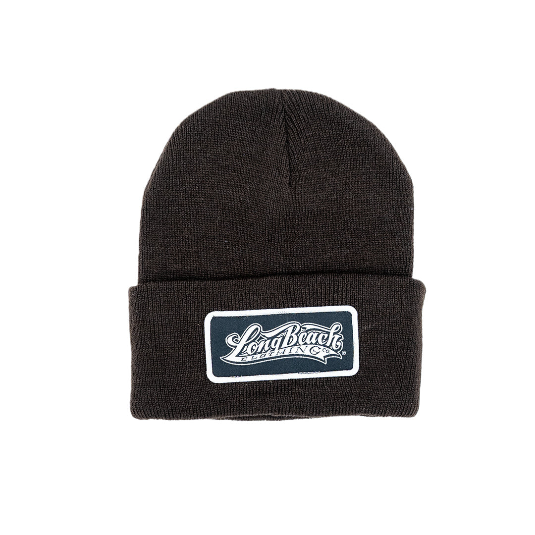 OG Patch Brown Long Beanie