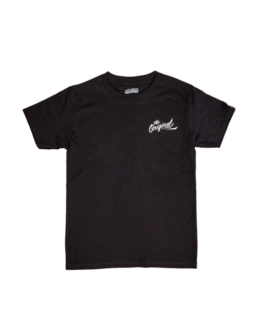 Oil Logo Men's Black T-Shirt