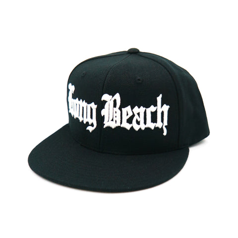 Old English Long Beach Fitted Hat