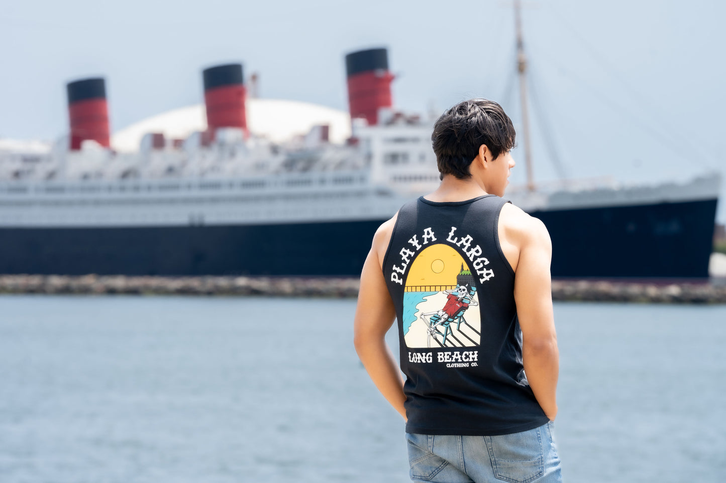 Playa Larga 2.0 Men's Black Tank Top