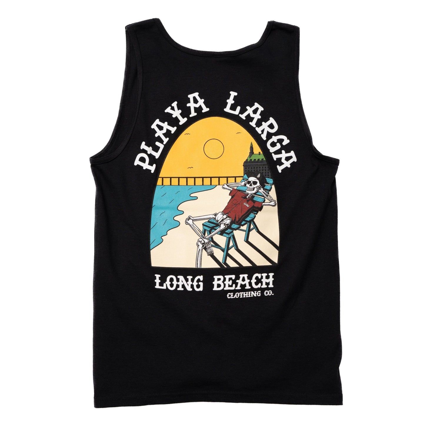 Playa Larga 2.0 Men's Black Tank Top
