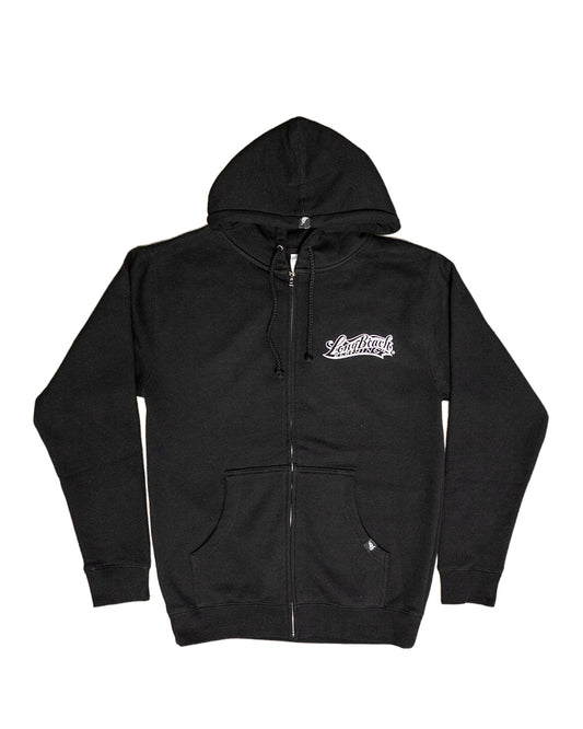 Playa Larga Men's Black Zip Up Hoodie