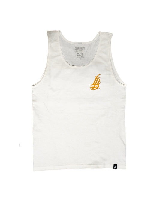 Long Beach Republic Men's White Tank Top