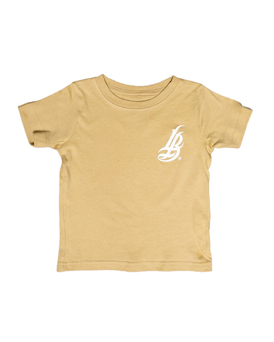 Long Beach Beach Vibes Toddler Honey Mustard T-Shirt